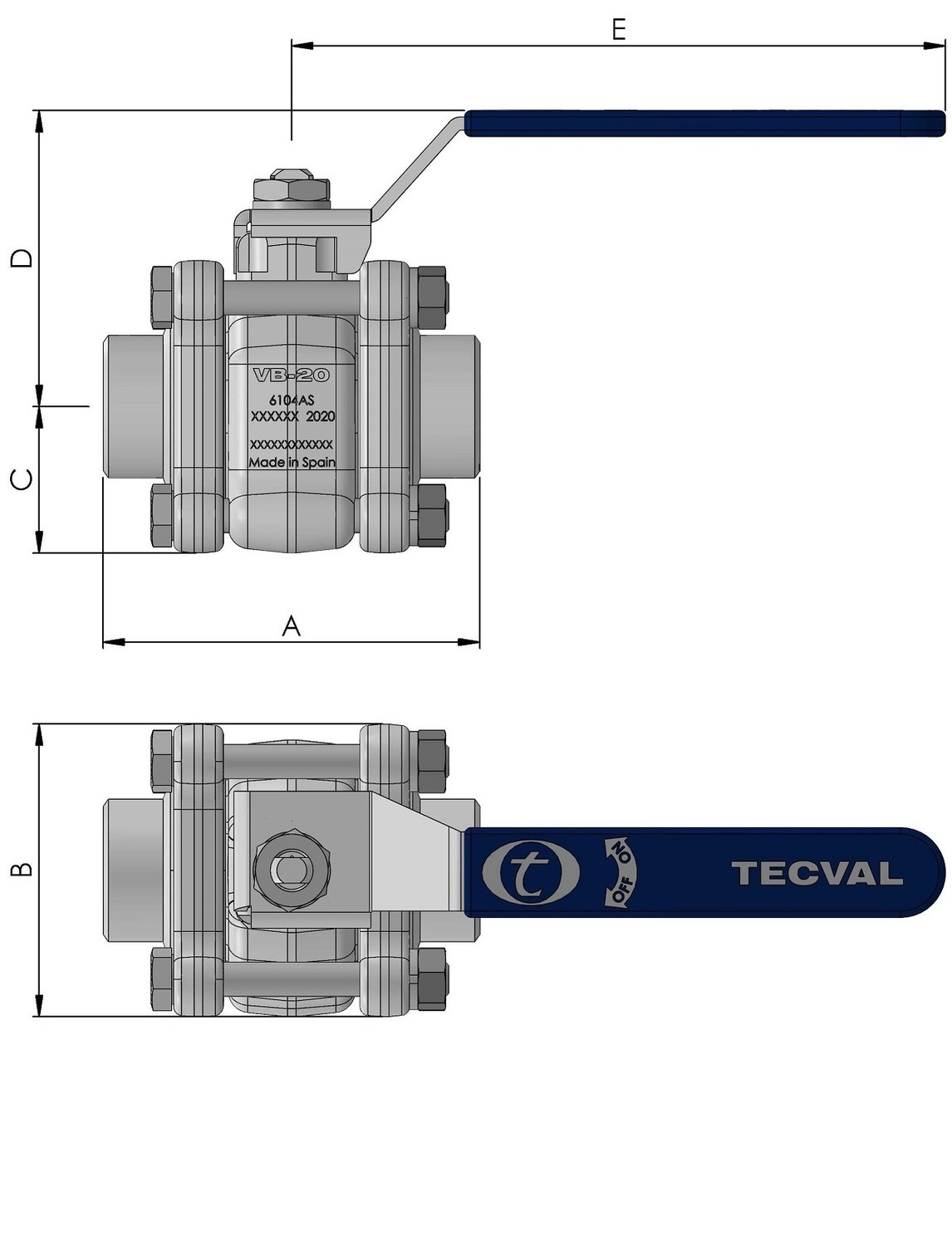 TECVAL cotes-vb20-5-