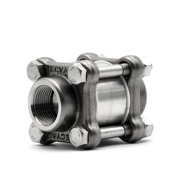 VW-20. 3-Pieces Forged Check Valve  Working Pressures: 100 | 160 bar (1500 | 2300 PSI)